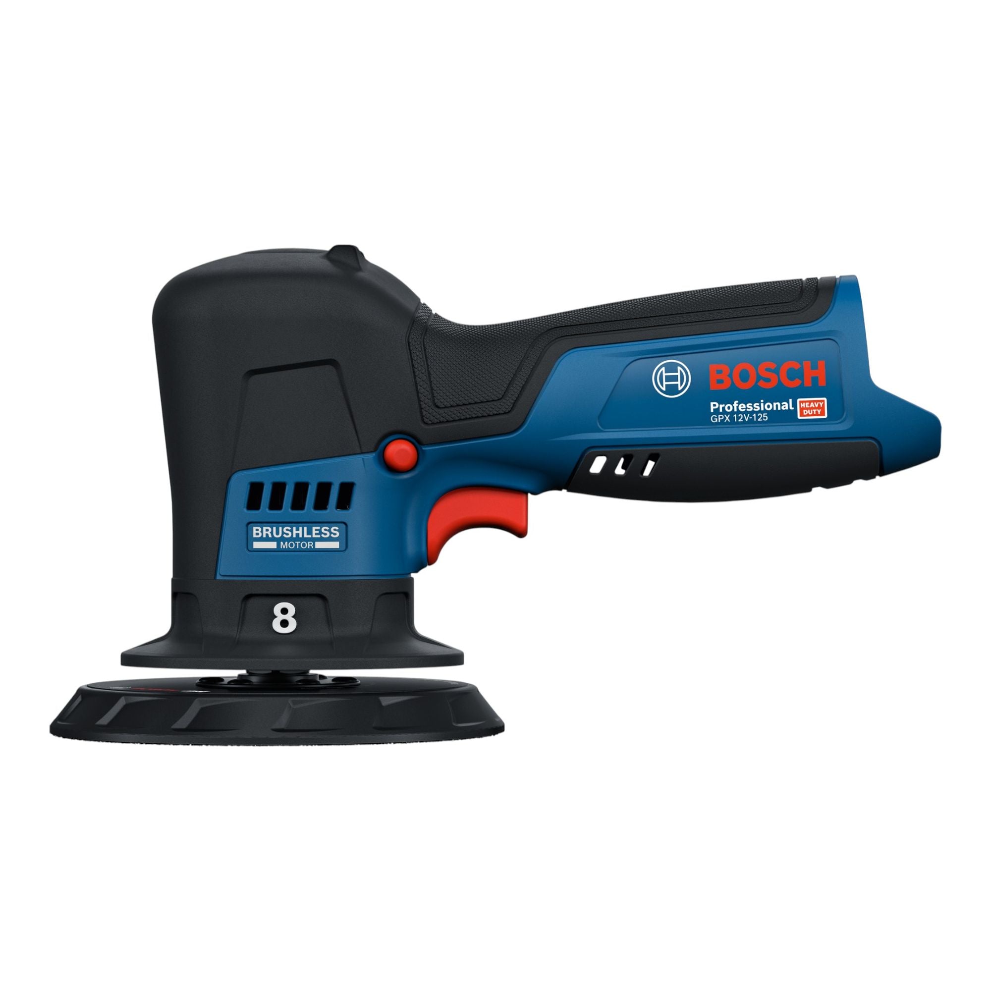 Bosch GPX 12V 125 Akku Polierer 12 V 125 mm Brushless 2x Akku 6 0 Ah Ladegeraet 1 - toolbrothers