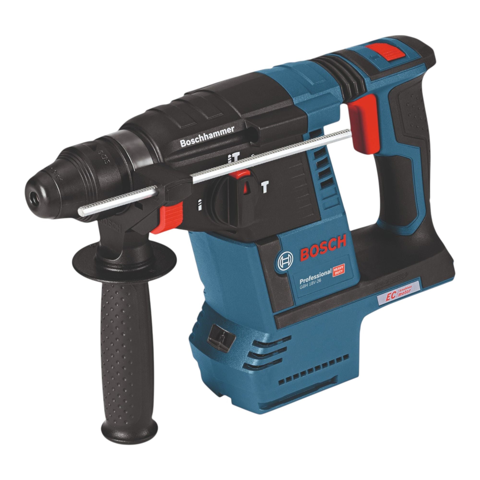 Bosch GBH 18V 26 Professional Akku Bohrhammer 18 V 2 6 J SDS plus Brushless 2x Akku 2 0 Ah Ladegeraet L Boxx 1 - toolbrothers