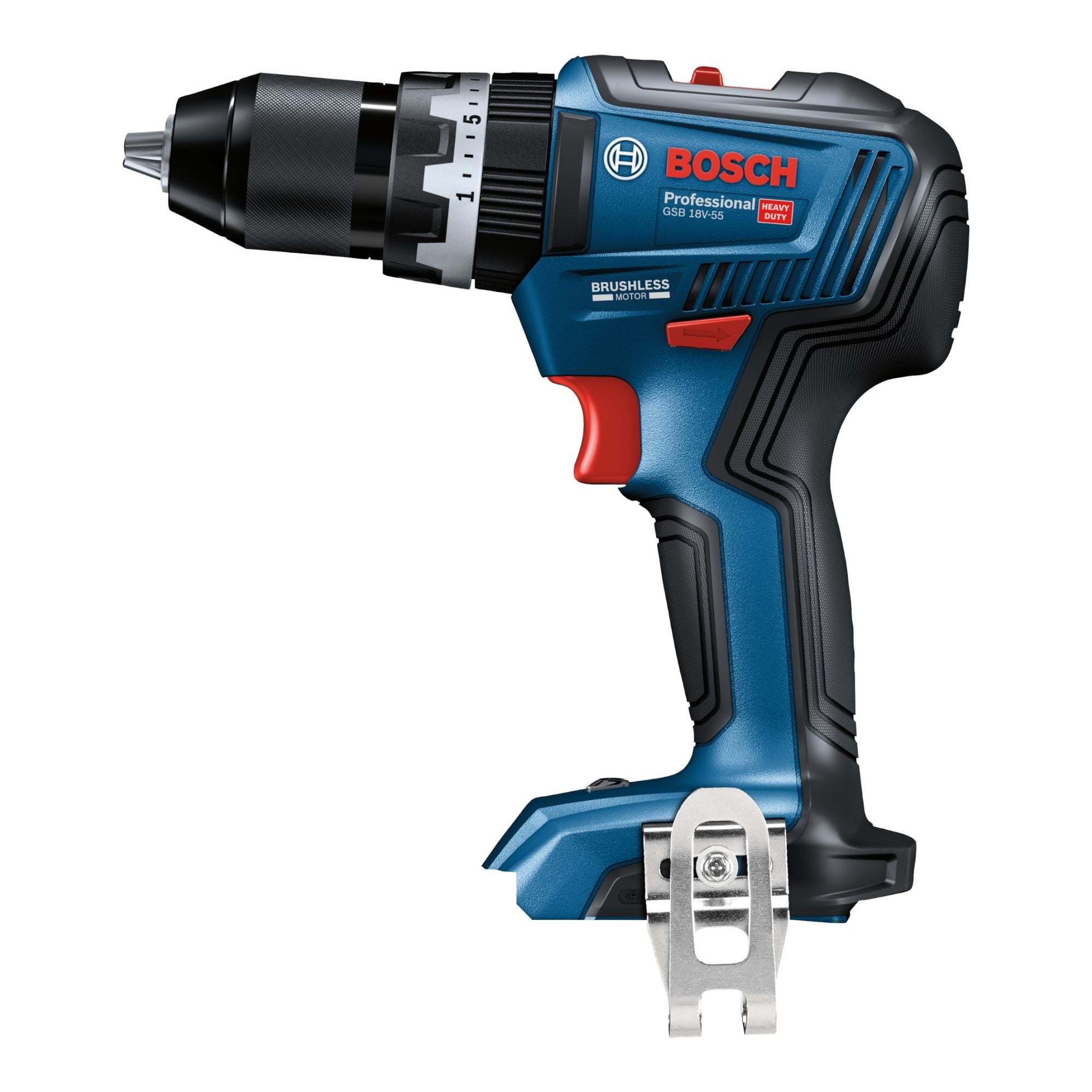 Bosch GSB 18V 55 Professional Akku Schlagbohrschrauber 18 V 55 Nm Brushless 1x Akku 2 0 Ah Ladegeraet L Case 2 - toolbrothers
