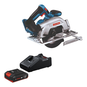 Bosch GKS 18V-57-2 Professional Akku Handkreissäge 18 V 165 mm Brushless + 1x Akku 2,0 Ah + Ladegerät