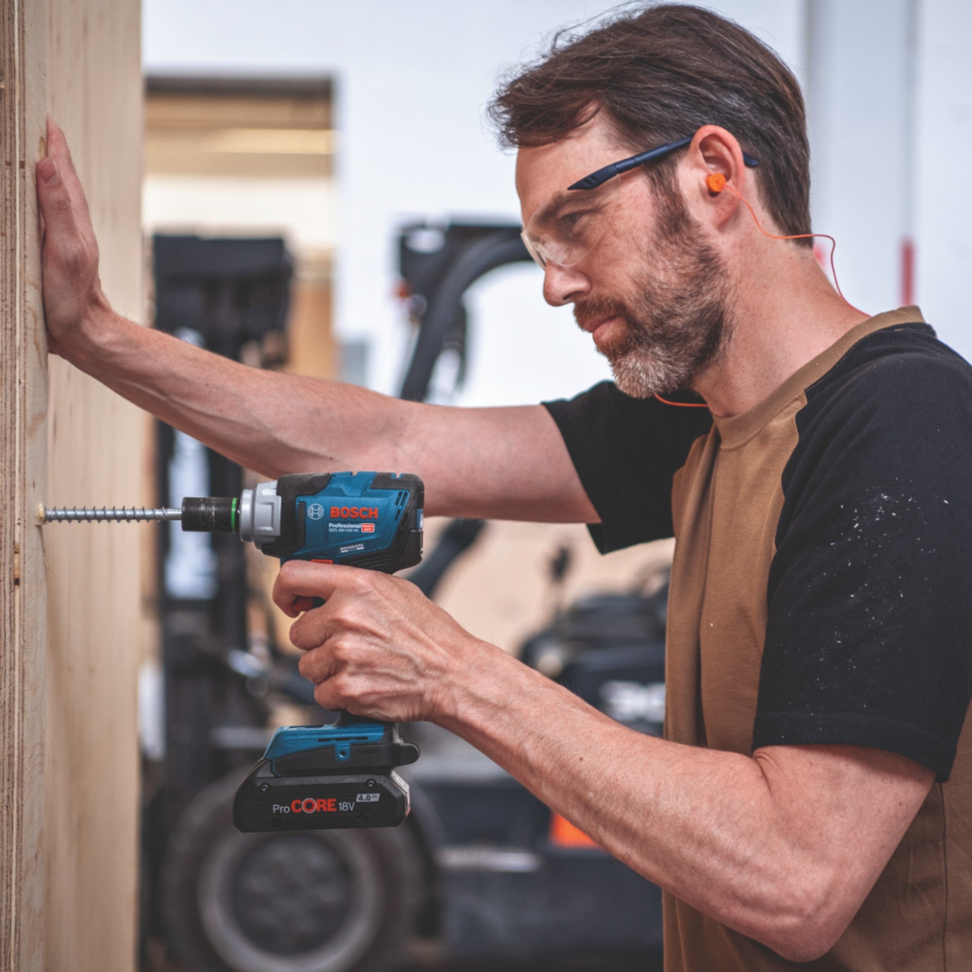 Bosch GDS 18V 330 HC Professional Akku Schlagschrauber 18 V 330 Nm 1 2 Brushless 1x Akku 2 0 Ah ohne Ladegeraet 4 - toolbrothers