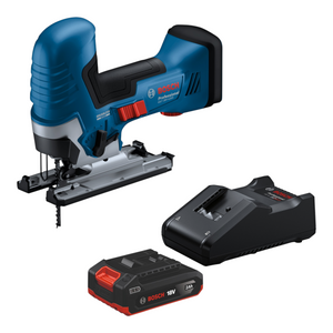 Bosch GST 18V-125 S Professional Akku Stichsäge 18 V 125 mm Brushless + 1x Akku 2,0 Ah + Ladegerät