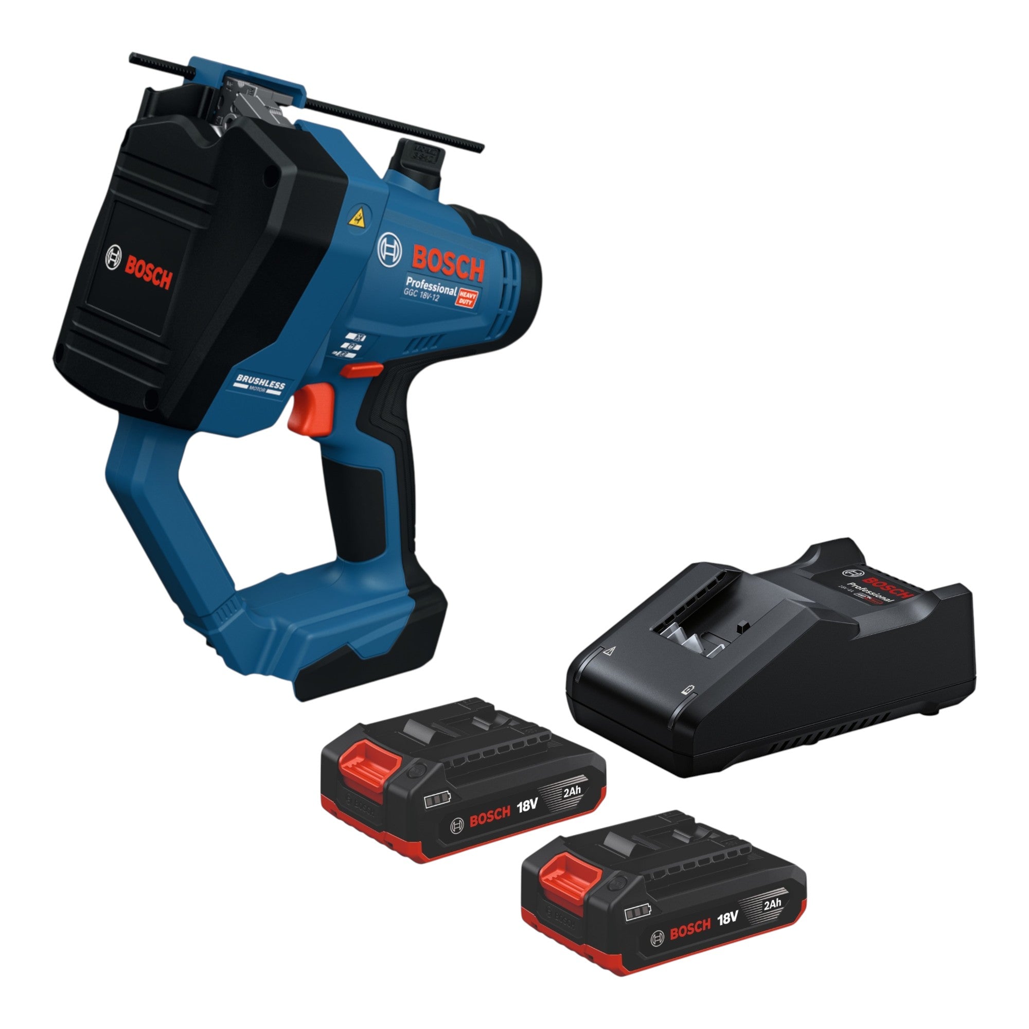 Bosch GGC 18V 12 Professional Akku Gewindestangenschneider 18 V M12 2x Akku 2 0 Ah Ladegeraet 0 - toolbrothers