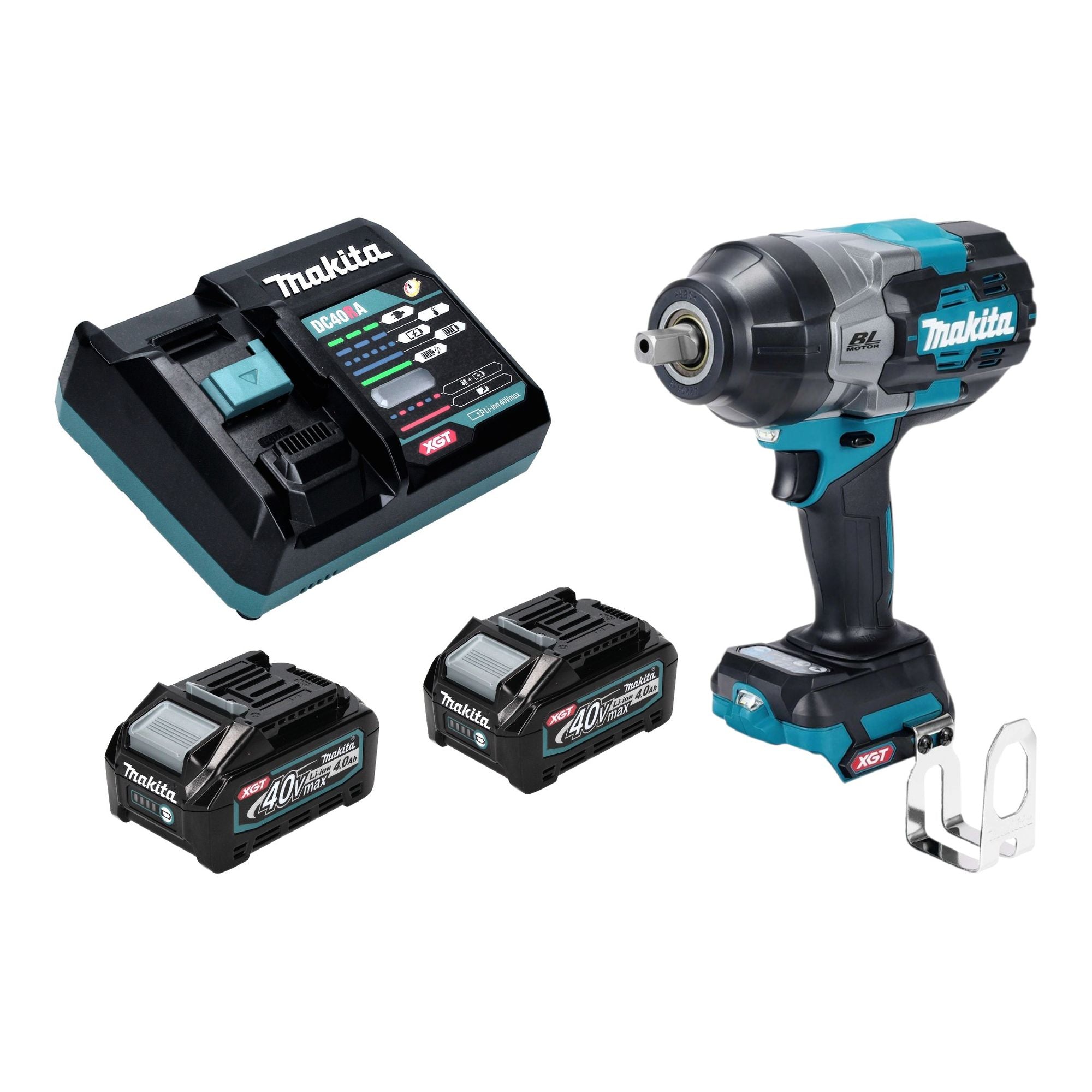 Makita TW 003 GM201 Akku Schlagschrauber 40 V max 1360 Nm 1 2 Brushless 2x Akku 4 0 Ah Ladegeraet 0 - toolbrothers