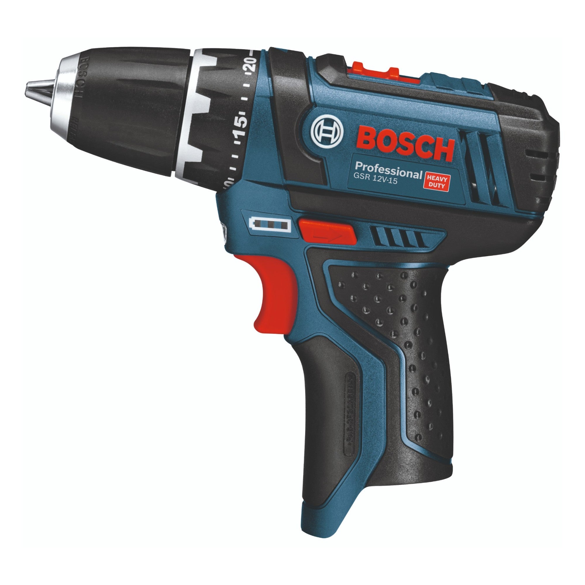 Bosch GSR 12V 15 Professional Akku Bohrschrauber 12 V 30 Nm 1x Akku 2 0 Ah ohne Ladegeraet 2 - toolbrothers