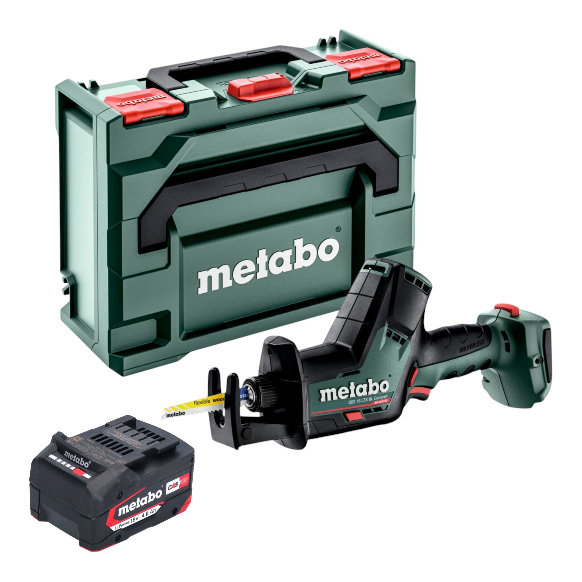 Metabo SSE 18 LTX BL Compact Akku Saebelsaege 18 V 1x Akku 4 0 Ah metaBOX ohne Ladegeraet 0 - toolbrothers
