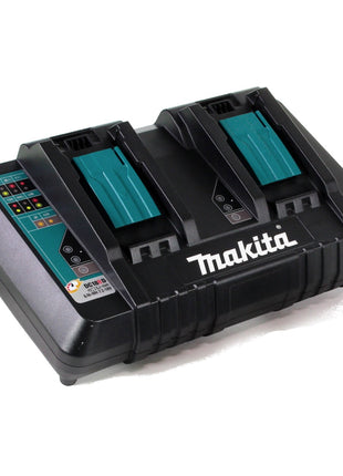 Makita DHS 782 PF2J Akku Handkreissäge 36V (2x18V) 190 mm Brushless im Makpac + 2x 3,0 Ah Akku + Doppelladegerät - Toolbrothers