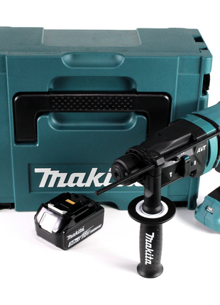 Makita DHR 182 F1J Akku Bohrhammer 18V 1,7J SDS plus Brushless + 1x Akku 3,0Ah + Makpac - ohne Ladegerät - Toolbrothers