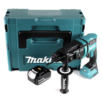 Makita DHR 182 T1J Akku Bohrhammer 18V 1,7J SDS plus Brushless + 1x Akku 5,0Ah + Makpac - ohne Ladegerät - Toolbrothers