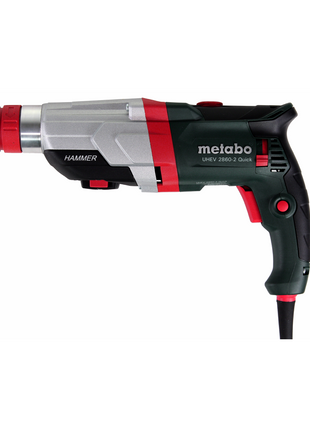 Metabo UHEV 2860-2 Quick Multihammer 1100 W 3,4 J SDS Plus ( 600713510 ) mit Meißel und Bohrer 10tlg. - Toolbrothers