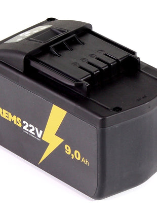 REMS Akku Set mit 2x Akku 21,6V (22V max) 9,0Ah ( 571583 ) - Toolbrothers