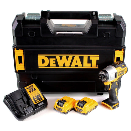 DeWalt DCF 801 L2 Akku Schlagschrauber 12V 163Nm 1/4" Brushless + 2x Akku 3,0Ah + Ladgerät + TSTAK - Toolbrothers