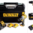 DeWalt DCD 706 D2 Akku Schlagbohrschrauber 12V 57,5Nm Brushless + 2x Akku 2,0Ah + Ladegerät + TSTAK - Toolbrothers