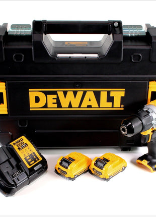 DeWalt DCD 706 L2 Akku Schlagbohrschrauber 12V 57,5Nm Brushless + 2x Akku 3,0Ah + Ladegerät + TSTAK - Toolbrothers