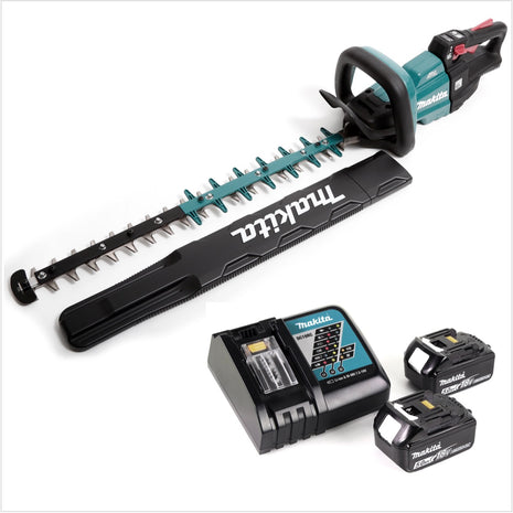 Makita DUH 601 RT Akku Heckenschere 18V 60cm Brushless + 2x Akku 5,0Ah + Ladegerät - Toolbrothers