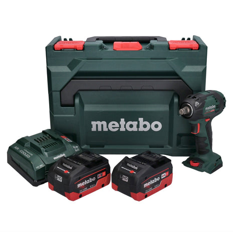 Metabo SSW 18 LTX 300 BL Akku Schlagschrauber 18 V 300 Nm 1/2" Brushless + 2x Akku 5,5 Ah + Ladegerät + metaBOX - Toolbrothers