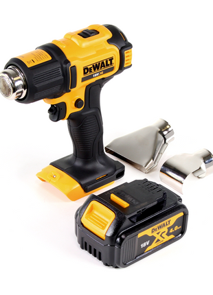 DeWalt DCE 530 N Akku Heißluftpistole 18V 530°C + 1x Akku 4,0Ah + Flächen- und Reflektordüse - ohne Ladegerät - Toolbrothers