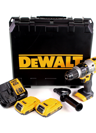 DeWalt DCD 985 S2 Akku Schlagbohrschrauber 18V 80Nm + Koffer + 2x Akku 2,0 Ah + Ladegerät - Toolbrothers