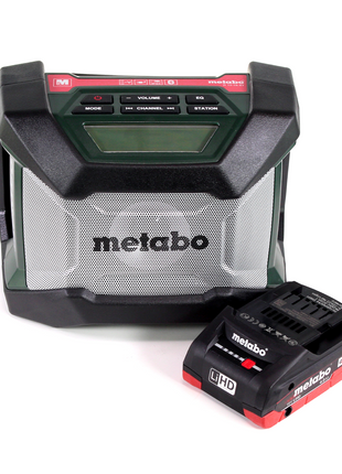 Metabo Akku Baustellenradio R 12-18 BT ( 600777850 ) + 1x Akku 4,0 Ah, ohne Ladegerät - Toolbrothers