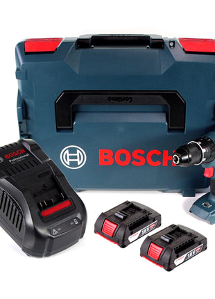 Bosch GSR 18V-28 Akku Bohrschrauber 18V 63Nm + 2x Akku 2,0Ah + Ladegerät + L-Boxx - Toolbrothers