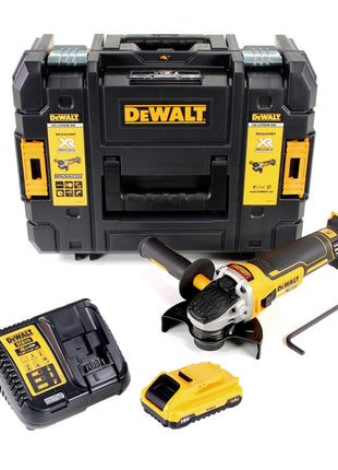 DeWalt DCG 405 L1 Akku Winkelschleifer 18V 125mm Brushless + 1x Akku 3,0Ah + Ladegerät + TSTAK - Toolbrothers