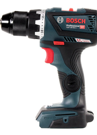 Bosch GSR 18V-60 C Akku Bohrschrauber 18V 60Nm Brushless + 2x Akku 2,0Ah + Ladegerät - Toolbrothers