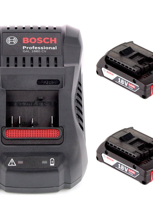 Bosch GSR 18V-60 C Akku Bohrschrauber 18V 60Nm Brushless + 2x Akku 2,0Ah + Ladegerät - Toolbrothers