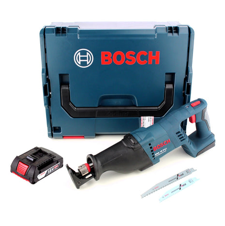 Bosch GSA 18 V-LI Akku Säbelsäge 18V + 1x Akku 2,0Ah + L-Boxx - ohne Ladegerät - Toolbrothers