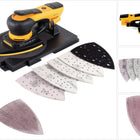 Mirka DEOS 663CV Deltaschleifer 100x152x152mm 250W 3,0 Hub + 50x Delta Schleifblätter Grip P80 - Toolbrothers