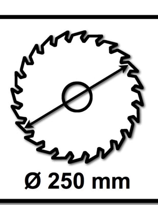 Bosch Kreissägeblatt Standard for Wood 250 x 2,2 x 30 mm 48 Zähne (2x 2608837728 ) - Toolbrothers