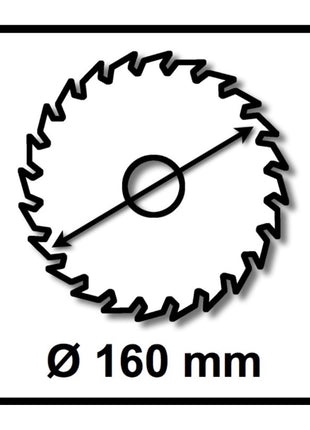 Bosch Kreissägeblatt Standard for Wood 160 x 1,5 x 20 / 15,875 mm 48 Zähne (2x 2608837678 ) - Toolbrothers