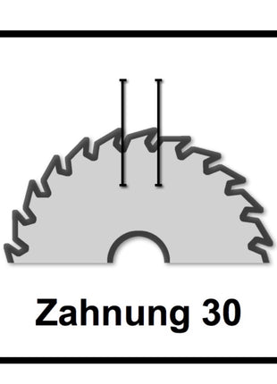 Bosch Kreissägeblatt Expert for Stainless Steel 136 x 1,5 x 20 / 15,875 mm 30 Zähne (2x 2608644530 ) - Toolbrothers