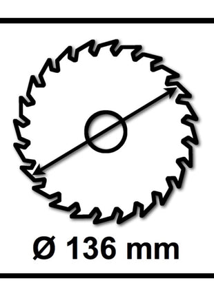 Bosch Kreissägeblatt Expert for Stainless Steel 136 x 1,5 x 20 / 15,875 mm 30 Zähne (2x 2608644530 ) - Toolbrothers