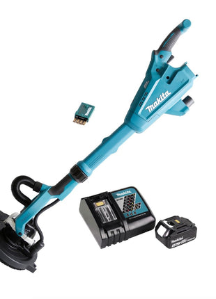 Makita DSL 800 RF1U Akku Langhalsschleifer 225mm 18V Brushless + 1x Akku 3,0Ah + Ladegerät + Tasche - Toolbrothers