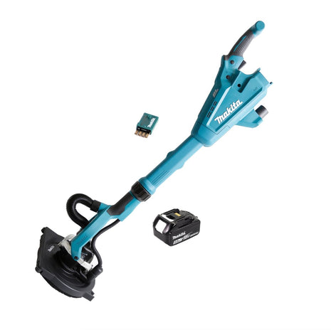 Makita DSL 800 T1U Akku Langhalsschleifer 225mm 18V Brushless + 1x Akku 5,0Ah + Tasche - ohne Ladegerät - Toolbrothers