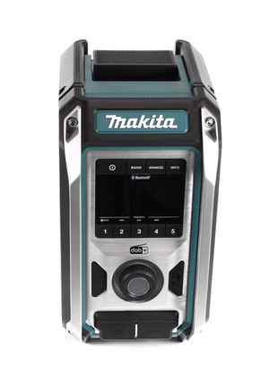 Makita DMR 115 RM1 Akku Baustellenradio 12V - 18V  Bluetooth DAB+ IP65 + 1x Akku 4,0 Ah + Ladegerät - Toolbrothers