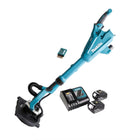 Makita DSL 800 RGU Akku Langhalsschleifer 225mm 18V Brushless + 2x Akku 6,0Ah + Ladegerät + Tasche - Toolbrothers