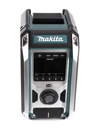 Makita DMR 115 RM Akku Baustellenradio 12V - 18V  Bluetooth DAB+ IP65 + 2x Akku 4,0 Ah + Ladegerät - Toolbrothers