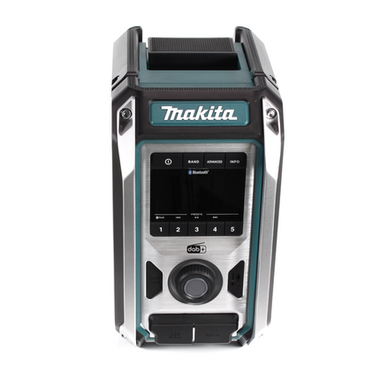 Makita DMR 115 RM Akku Baustellenradio 12V - 18V  Bluetooth DAB+ IP65 + 2x Akku 4,0 Ah + Ladegerät - Toolbrothers