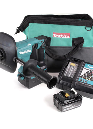 Makita DUT 131 RF1 Akku Rührgerät 18 V Brushless + 1x Akku 3,0 Ah + Ladegerät + Tasche - Toolbrothers