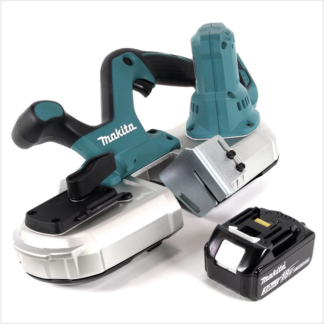 Makita DPB 182 F1 Akku-Bandsäge 18V LXT+ 1x Akku 3Ah mit LED Anzeige - Toolbrothers