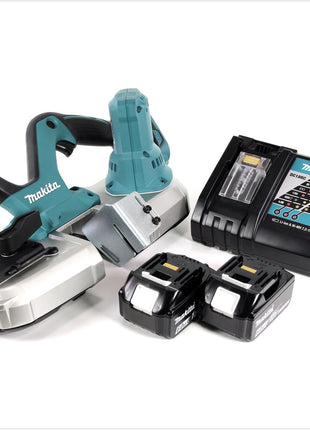 Makita DPB 182 RG Akku-Bandsäge 18V LXT + 2x Akku 6,0Ah Li-Ion + Akku Ladegerät - Toolbrothers