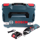 Bosch GOP 18V-28 Akku Multi-Cutter 18V Brushless StarlockPlus + 1x Akku 2,0Ah + L-Boxx - ohne Ladegerät - Toolbrothers