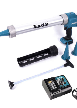 Makita DCG 180 RM1X  Akku Kartuschenpistole 18 V + 1x Akku 4,0 Ah + Ladegerät - Toolbrothers