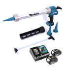 Makita DCG 180 RMX Akku Kartuschenpistole 18 V + 2x Akku 4,0 Ah + Ladegerät - Toolbrothers