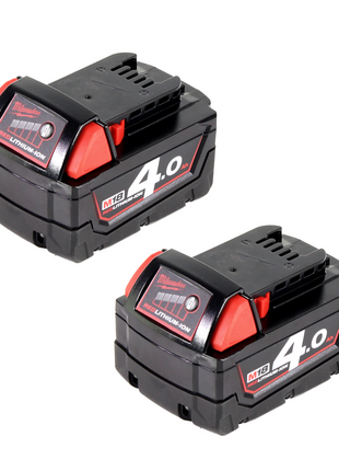 Milwaukee Akku Starter 18V Set mit 2x M18 B4 Akku 4,0Ah ( 4932430063 ) - Toolbrothers