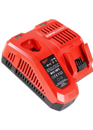 Milwaukee Akku Starter 18V Set mit 2x M18 B4 Akku 4,0Ah + M12-18FC Ladegerät ( 4933459215 ) - Toolbrothers