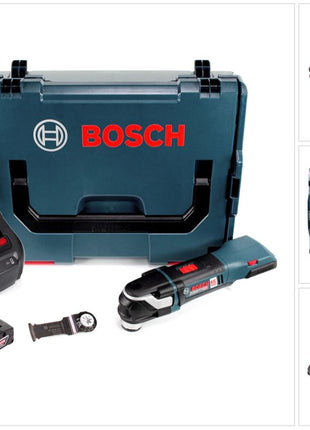 Bosch GOP 18V-28 Akku Multi-Cutter 18V Brushless StarlockPlus + 1x Akku 2,0Ah + Ladegerät + L-Boxx - Toolbrothers