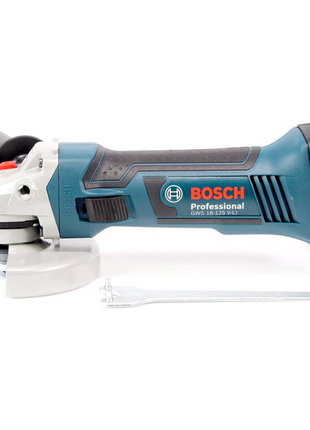 Bosch GWS 18-125 V-LI Akku Winkelschleifer 18V 125mm + 2x Akku 2,0Ah + Ladegerät + L-Boxx - Toolbrothers