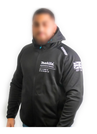 Makita Kapuze / Hoodie Jacke L Polyester Arbeit und Freizeit ( 98P1818-L ) - Toolbrothers